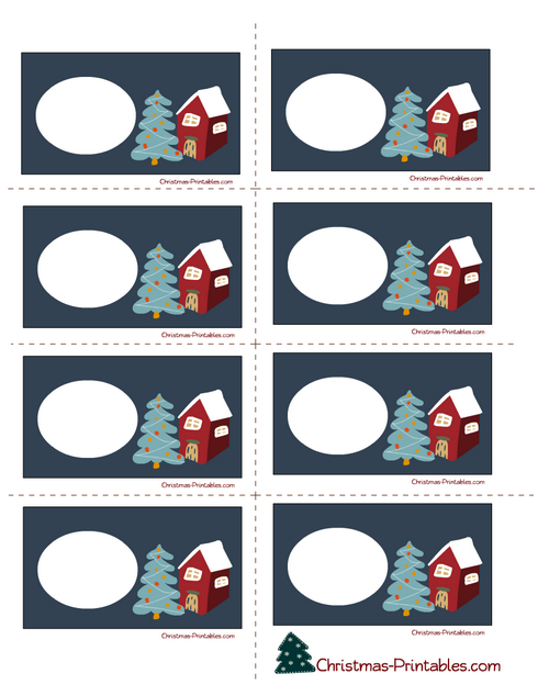 Free Printable Xmas Labels