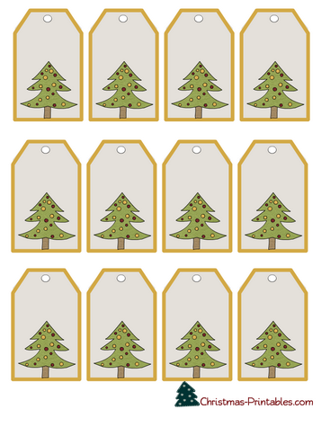 Cute Free Printable Gift tags